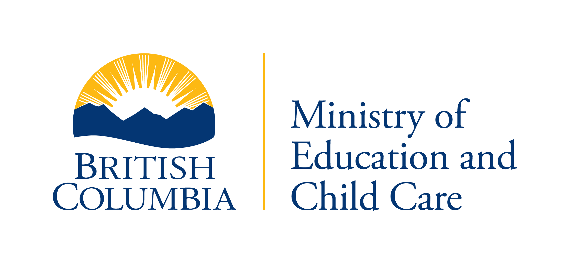 British Columbia Ministry of Education and Child Care Logo